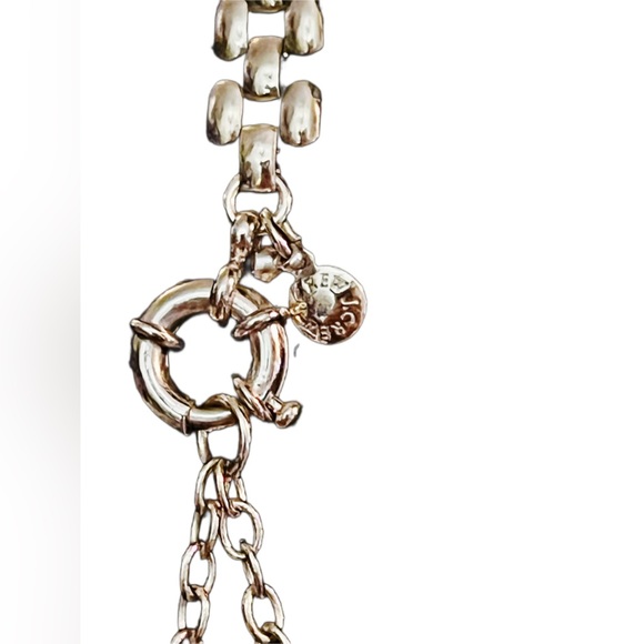 New - J. Crew Signed Orange Statement Necklace - Picture 3 of 8